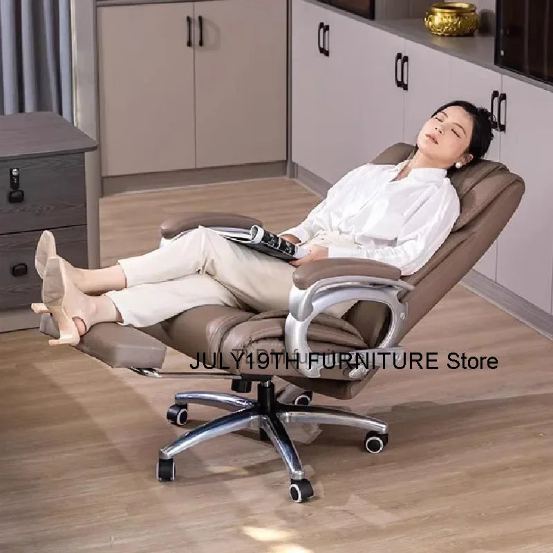 Floor Luxury Office Chair Gamer Comfy Rocking Living Room Arm Ergonomic Chair Mobile Massage Silla Gaming Luxury Furnitures