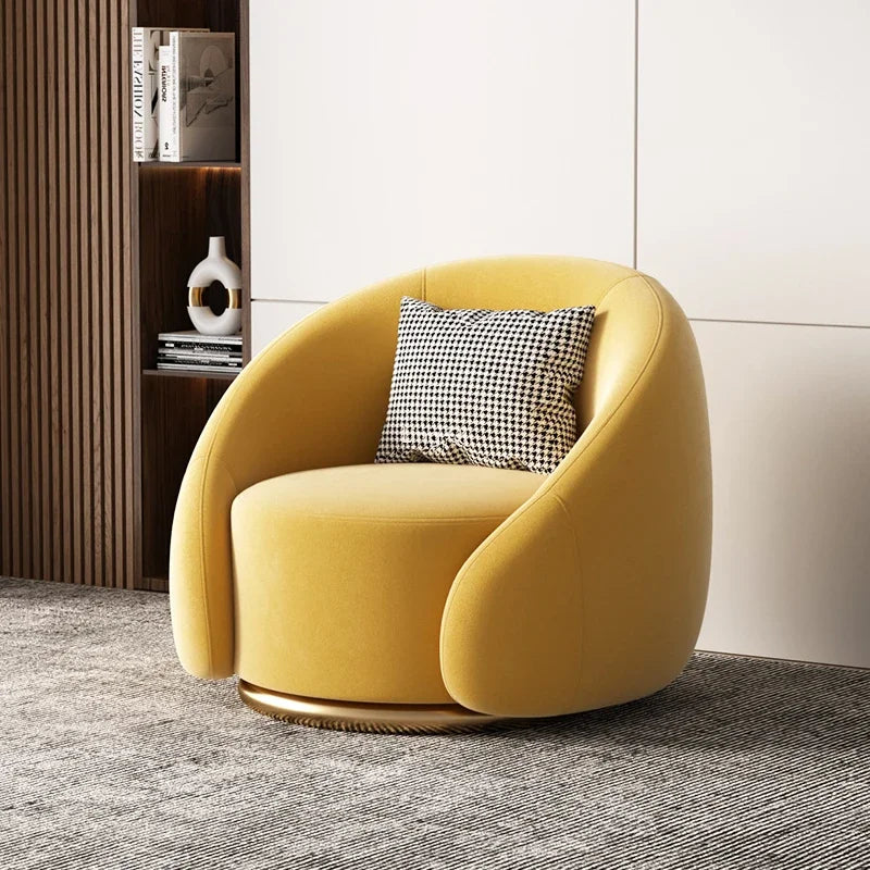 Nordic Modern Living Room Chair Portable Ergonomic Unique Mobile Cute Chairs Luxury Fashion  Indoor Furniture