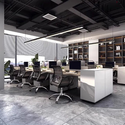 Nordic adjustable executive office chair: modern, mobile, with backrest