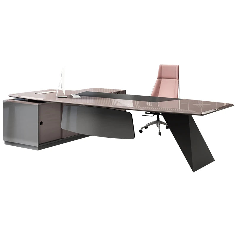 Pink Drawers Office Desks Reception Vanity Keyboard Conference Office Desks Modern European Scrivania Ufficio Lavoro Furnitures