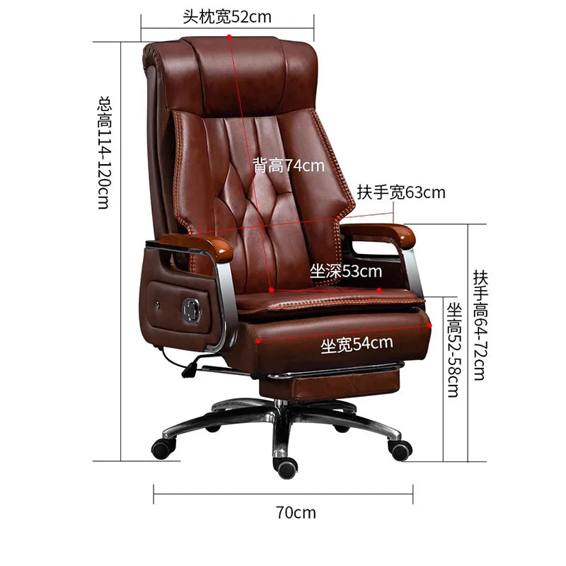 Study Swivel Chair Living Room Designer Arm Comfortable Massage Chair Comfy Home Office Cadeira De Escritorio Home Furniture