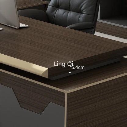 L Shaped Desk Height Table Study Seating Corner Office Furniture Gaming Organizer Setup Accessories Modern Extendable Work Boss
