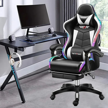 Comfortable swivel armchair for gaming and office use