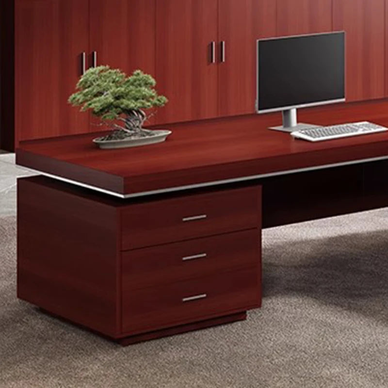 Reading Study Luxury Office Desk Storage Conference Shelves Bedroom Long Desk Filing Computer Mesa Escritorio Modern Furniture