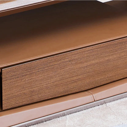 L Shaped Office &quot;Copmuter&quot; Modern Writing Computer Desk Luxury Modern Office Desk With Filing Cabinet 3198*2460*750mm
