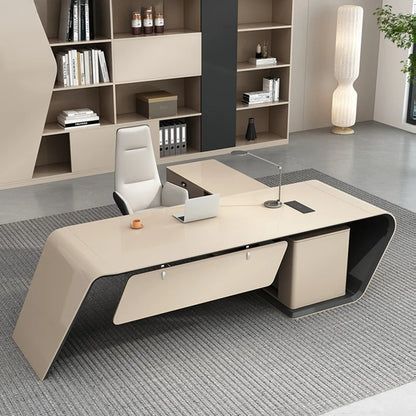 Professional Office Furniture Tables Desk Automatic Table Work Sofa Side Minimalist Computadora Reading Computer Offices