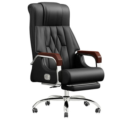 Luxury Ergonomic Leather Office Chair