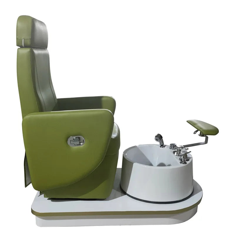 Lounger Cosmetic Pedicure Chair Massage Couch Luxury Pedicure Stool Foot Bath Tabouret Pedicure Salon Equipment Furniture CM50XZ