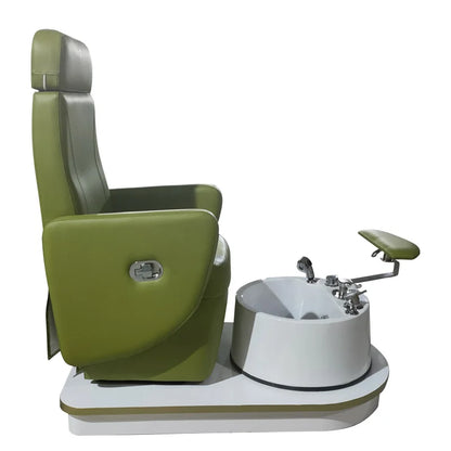 Lounger Cosmetic Pedicure Chair Massage Couch Luxury Pedicure Stool Foot Bath Tabouret Pedicure Salon Equipment Furniture CM50XZ
