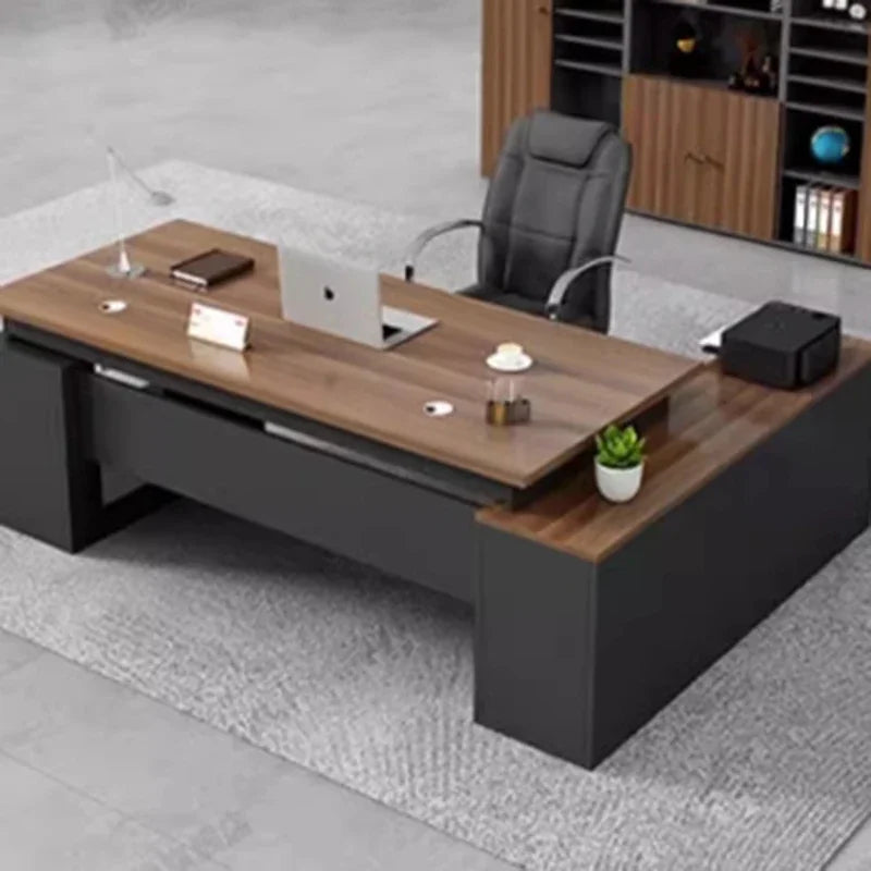 Office Computer Desk Desk with Drawers Luxury Room Desks for Study L-shape Desk Escritorio Para Oficina Office Furniture