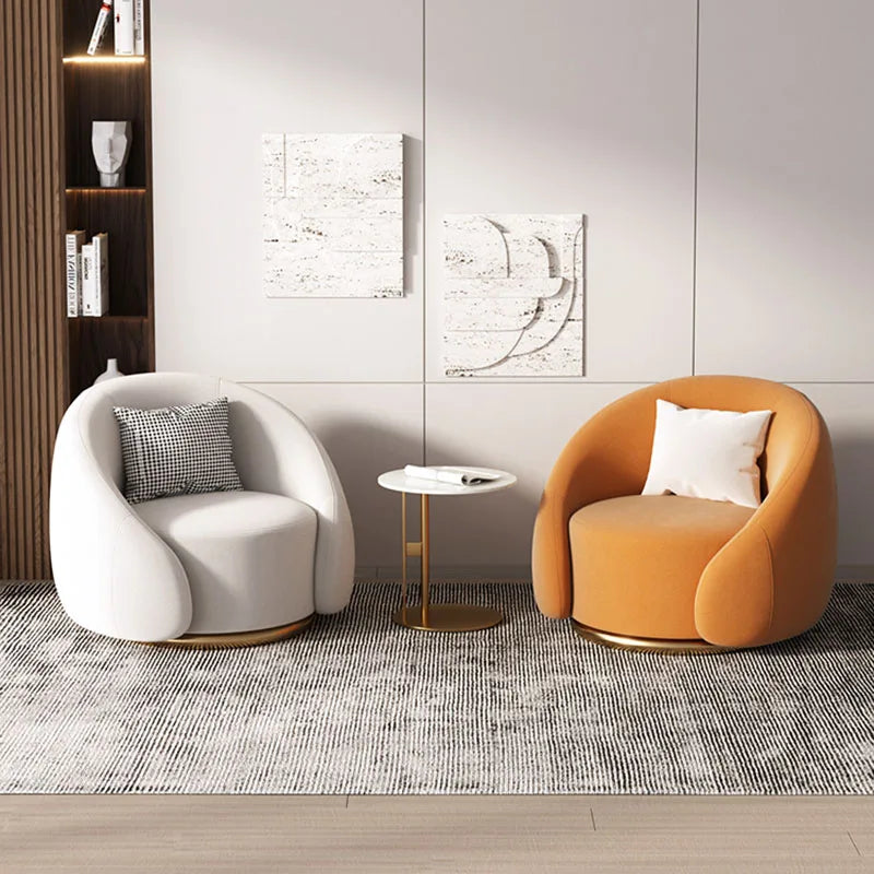 Lumbar Support Modern Living Room Chairs Luxury Design Single Lounge Chair Nordic Sofa Muebles Para El Hogar Home Furniture