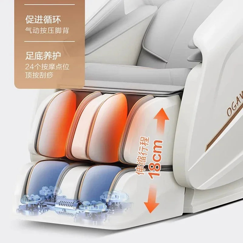 Intelligence Relax Massage Chair Ergonomic Electric Full Body Massage Beds Multifunction Salon Furniture Silla De Masaje LLTB