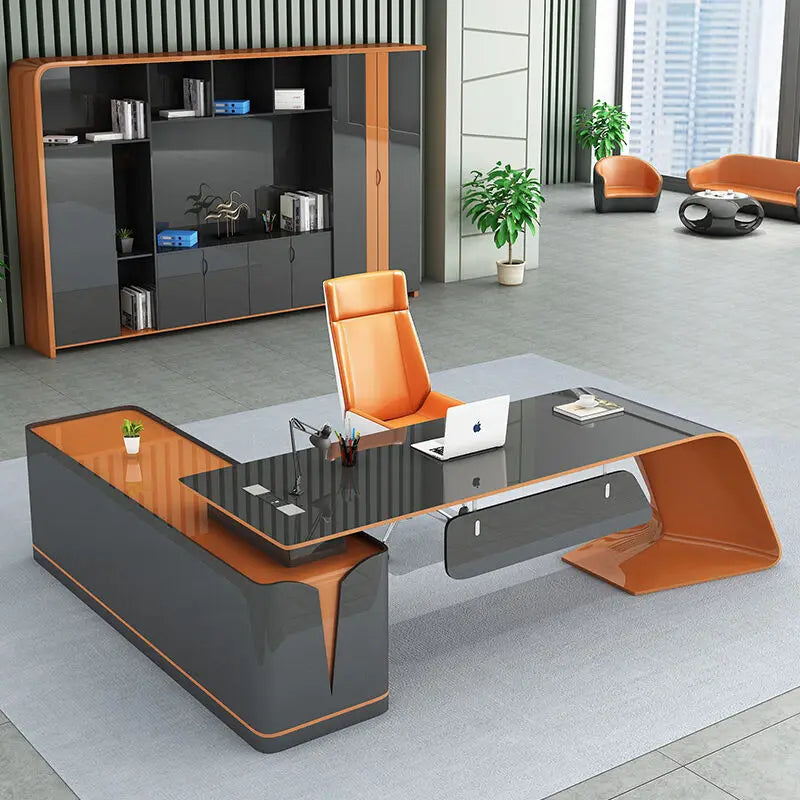 Executive Desk Minimalist Multifunction Home Furniture Reading Office Computer Offices Tables Writing Table L Shaped Tisch
Room