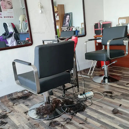 European Barber Chairs Salon Furniture Simple Barber Shop Hairdressing Chair Hair Salon Lift Beauty Salon Chairs X