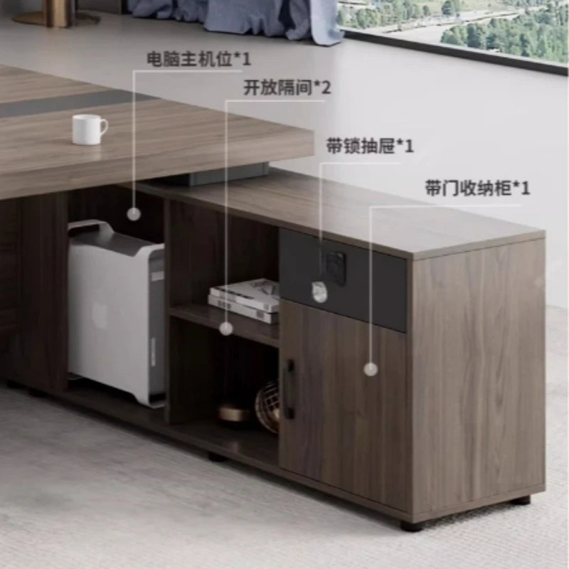 Manmade Board Study Computer Desk Table Luxury Beautiful Bedroom Reading Table Desks Biurka Komputerowe Office Furniture