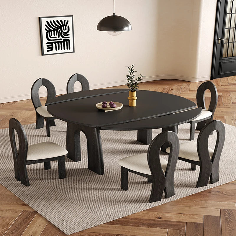 Study Table Tea Dining Room Chairs Luxury Breakfast Nook Set Modern Living Furniture Full Chair Mesa Comedor Tables Small Sets