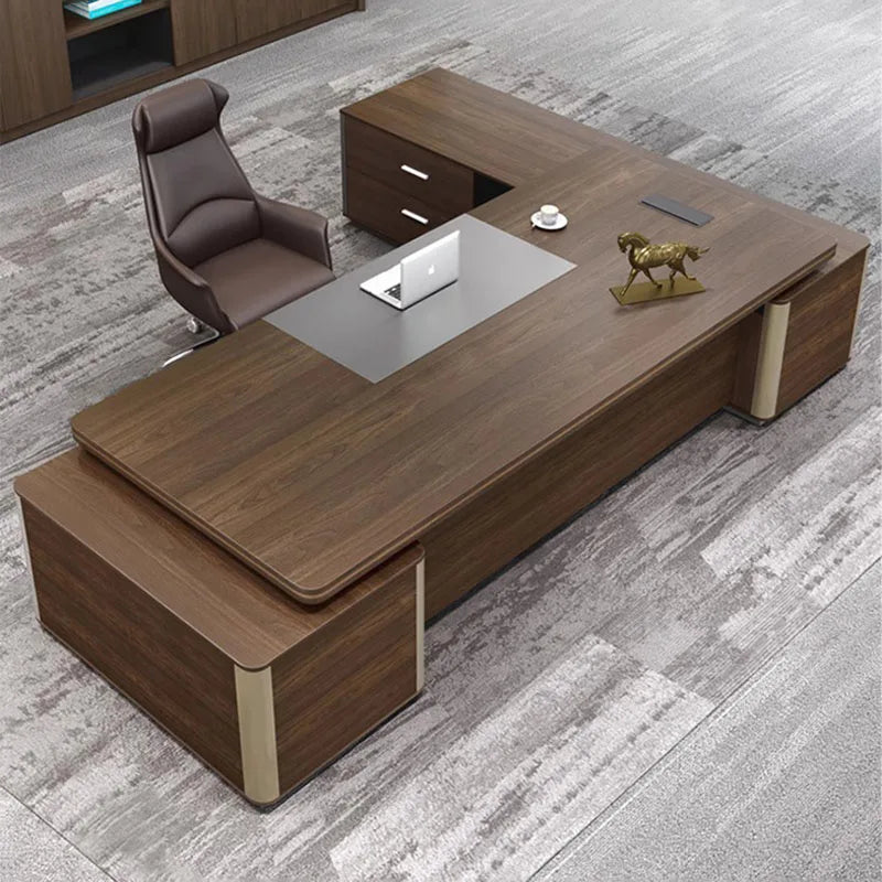 Minimalist Desk Bedroom Organizer Room Desks to Study Professional Office Furniture Writing Table Workshop Corner Tisch
Computer