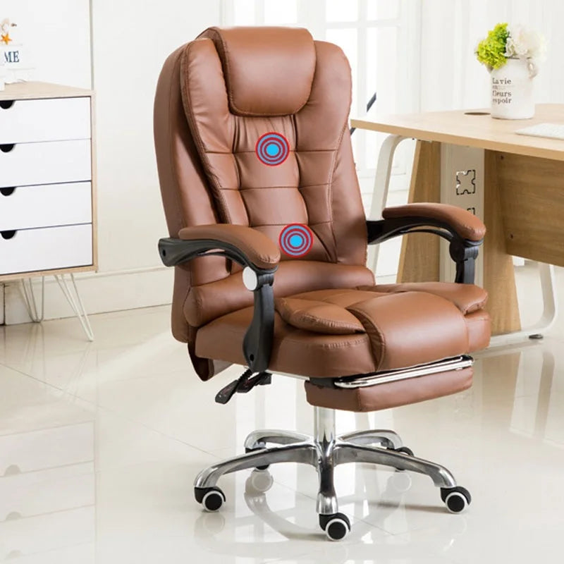 High Quality Office Executive Chair Swivel Massage Ergonomic Computer Game Chair Internet Chair for Cafe Household Chair