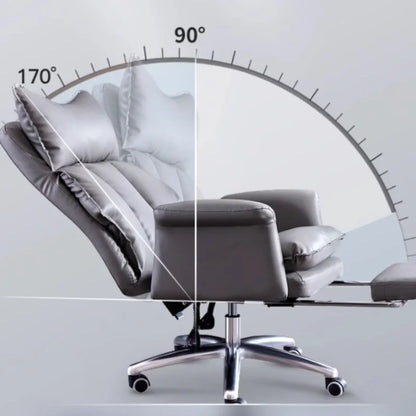 Fancy Executive Office Chair Design Luxairy Armchair Mobile Office Chair Adjustable Swivel Comfy Silla De Oficina Furniture