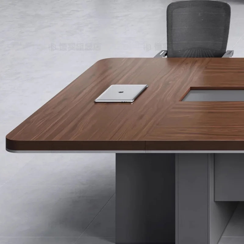 Study Tv Meeting Table Workstation Office Manicure Design Table Computer Desktop Tavolo Riunioni Office Desk Furniture OK50HY
