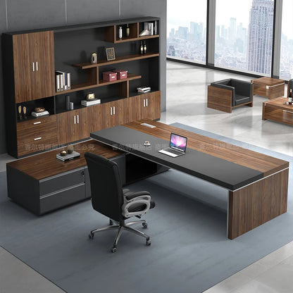 Luxury L-Shaped Office Desk