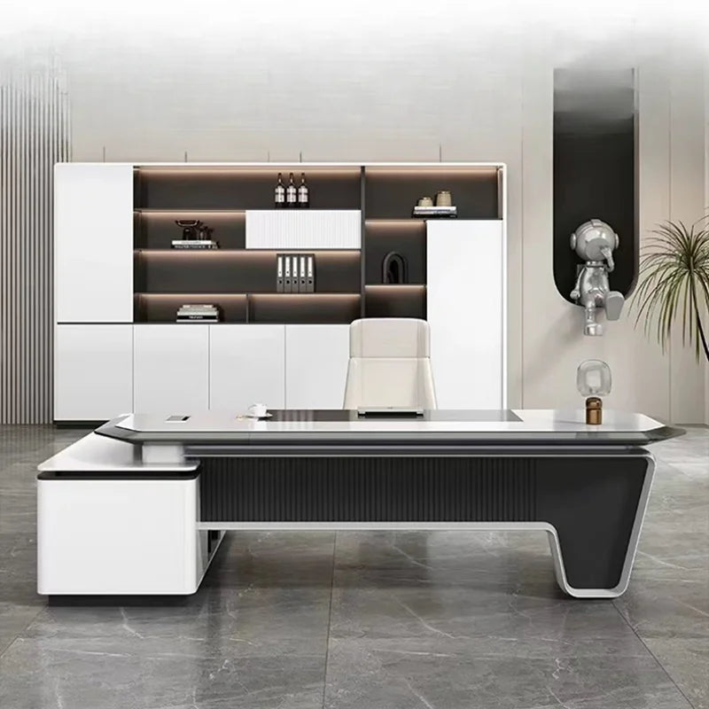 Executive Office Desk Computer Professional Bedroom Offices Work Workshop Table Desks Study Room Multifunction Home Furniture