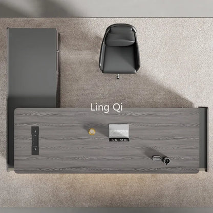High-Quality European L-Shaped  Office Desk