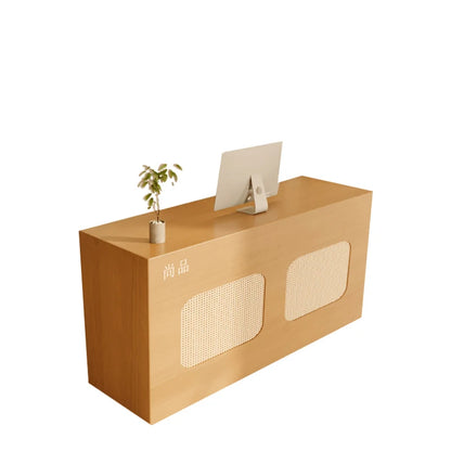 Pulpitos Wooden Churches Counter Bakery Home Bank Pink Reception Desk Restaurant Furniture Bancone Reception Spa Modern Armable
