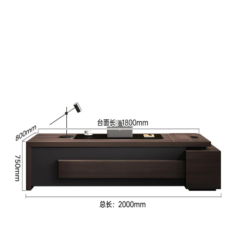Organization Office Desk Study Computer Ergonomic Writing Office Desk Corner Standing