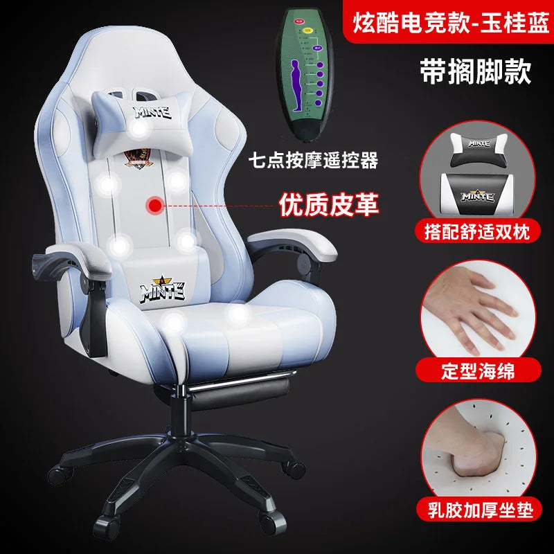 Executive Gamer Recliner – Swivel Desk Chair for Office and Gaming.