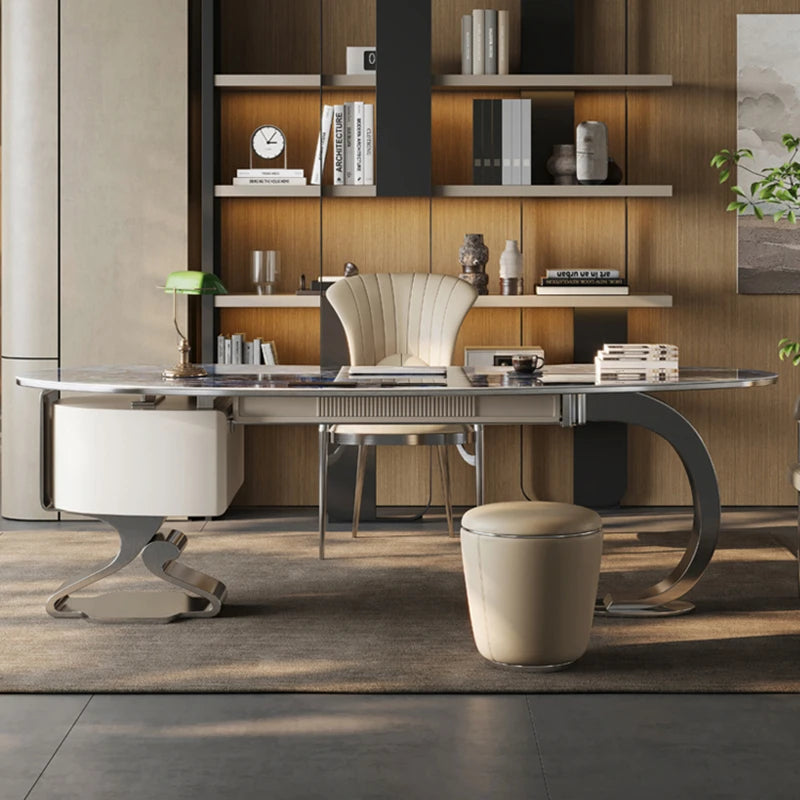 Reception and study desks for corner or office use—ideal for reading, writing, and work.