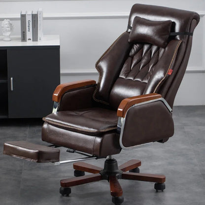 Rotating Chair Office Furniture Stool Wheels Bedroom Advanced Desk Luxury Height Adjustable Cadeira Backrest Computer Armchair
