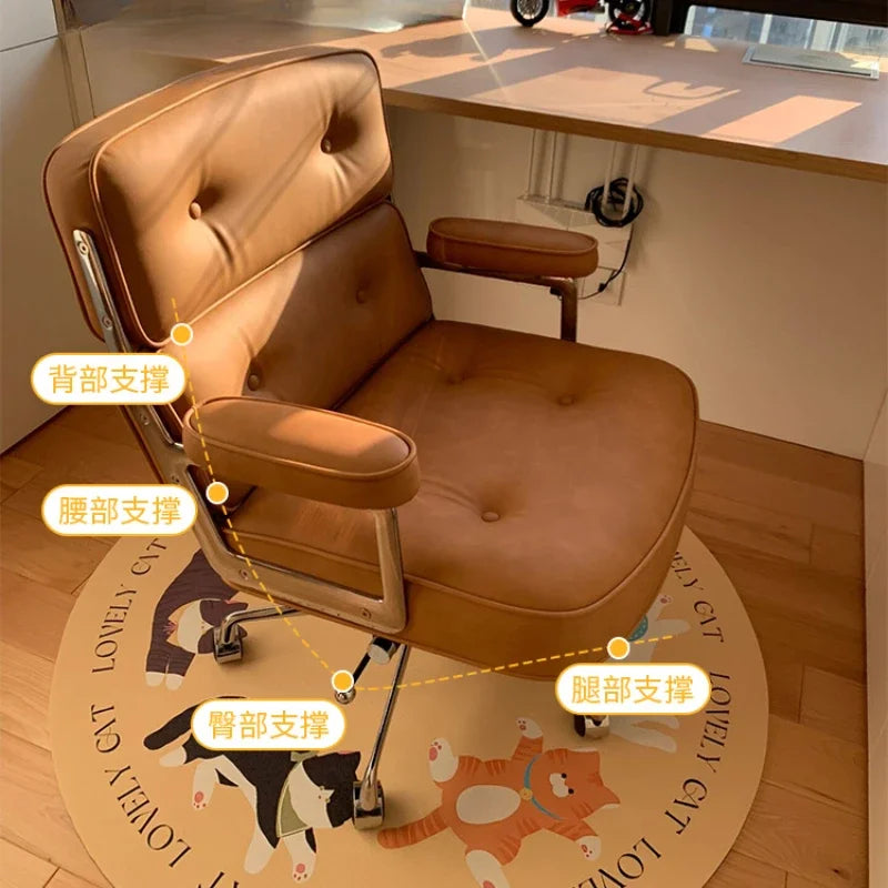 Leisure Office Comfortable Study Chair Suitable Long-term Sitting Girls Must Have Makeup Chair Home Furniture Game Chair