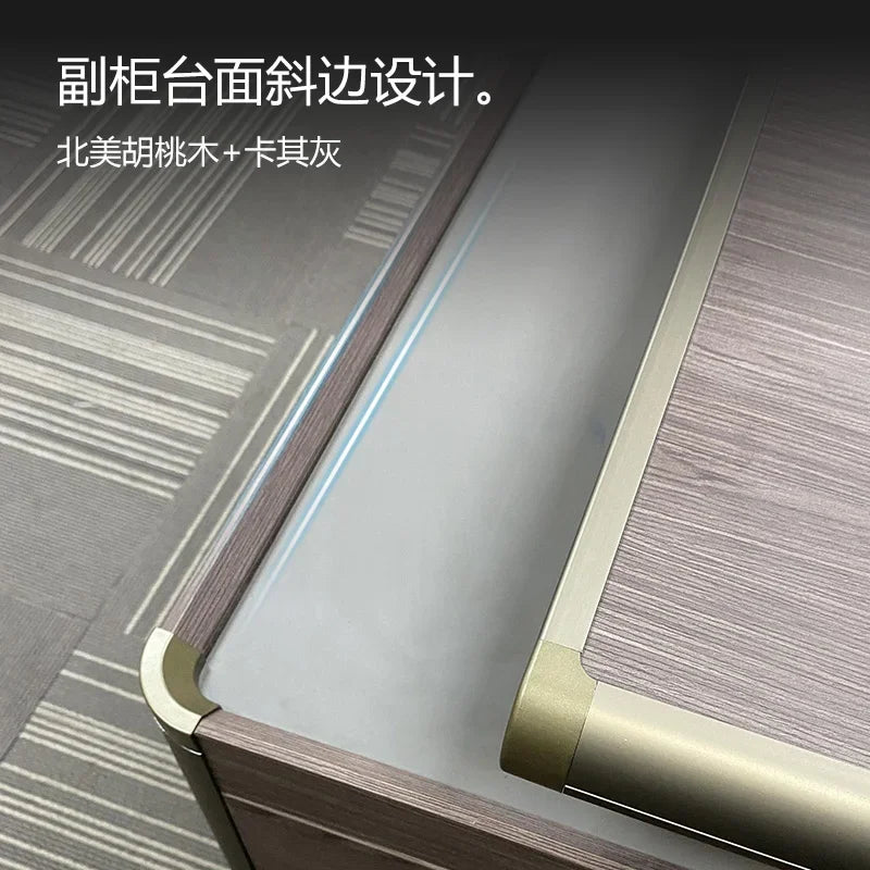 European simple modern office desk