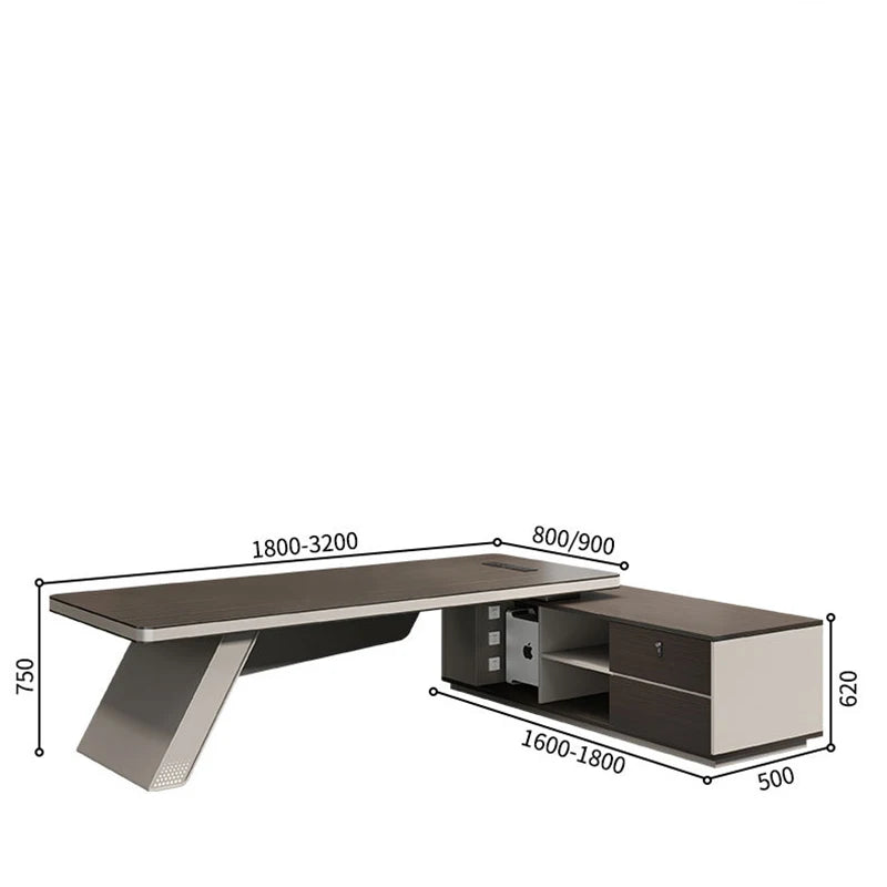 Room Desks Offer Corner Office Executive Desk Writing Table Workstation Multifunction Home Furniture Tisch Study Accessories