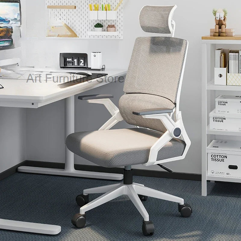 Mesh Home Office Chair Computer Ergonomic Study Mobile Comfortable Office Chair Swivel Nordic Silla Oficina Furniture SR50OC