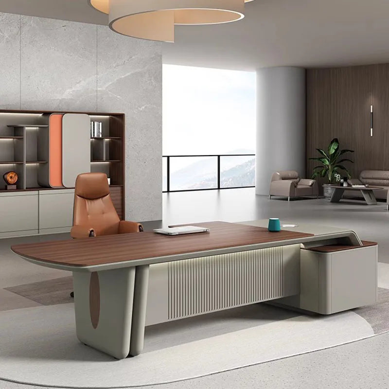 Writing Standing Office Desk Storage Corner Cheap Drafting Luxury Office Desk School Table Pliante Fashionable Furniture HDH