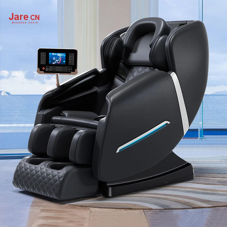 Jare JR-X8-6699F Bluetooth Music AI Voice LCD Airbag Heat  Shiatsu Luxury Zero Gravity Massage Chair