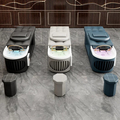 Thai Spa Massage Shampoo Bed Hair Washbasins Japanese Treatment Water Machine Salon Chairs Capilar Japones Stylist Hairdressing