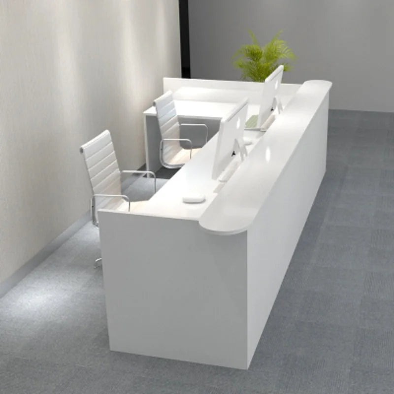 Secretary Furniture Minimalist Bar Cute Reception Counter Cosmetics Luxury Professional Table Reseption Aesthetic Atelier Syh
