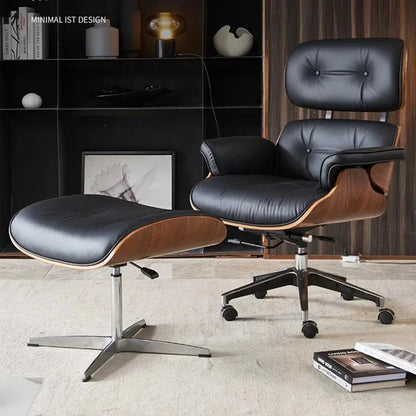 Designer Ergonomic Desk Chair – Modern Nordic Lounge Executive Chair