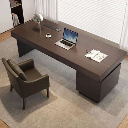 Office Desks Minimalist Desk Simple Table Shaped Gaming Home Study Work Furniture Room Offer Computer Mesa Escriotorio Executive