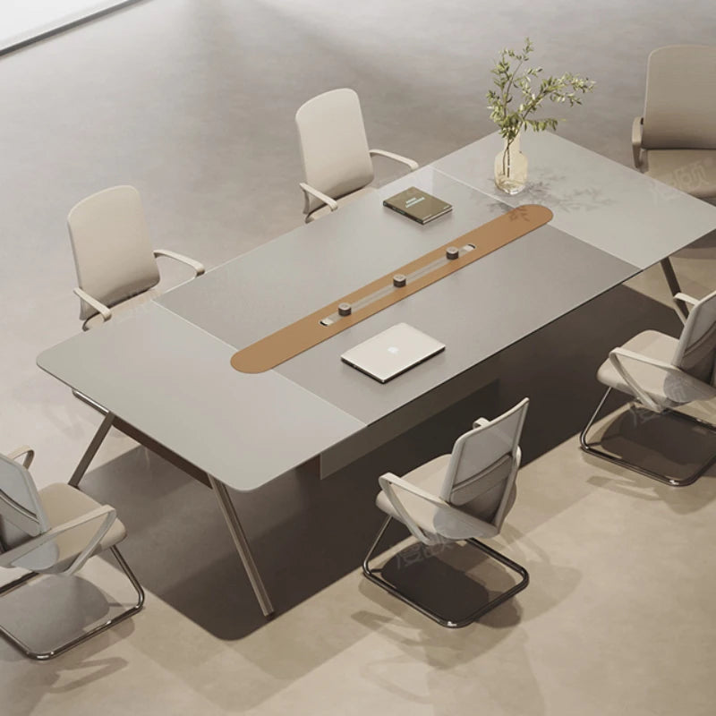 Modern Simple Rectangular Conference Table
