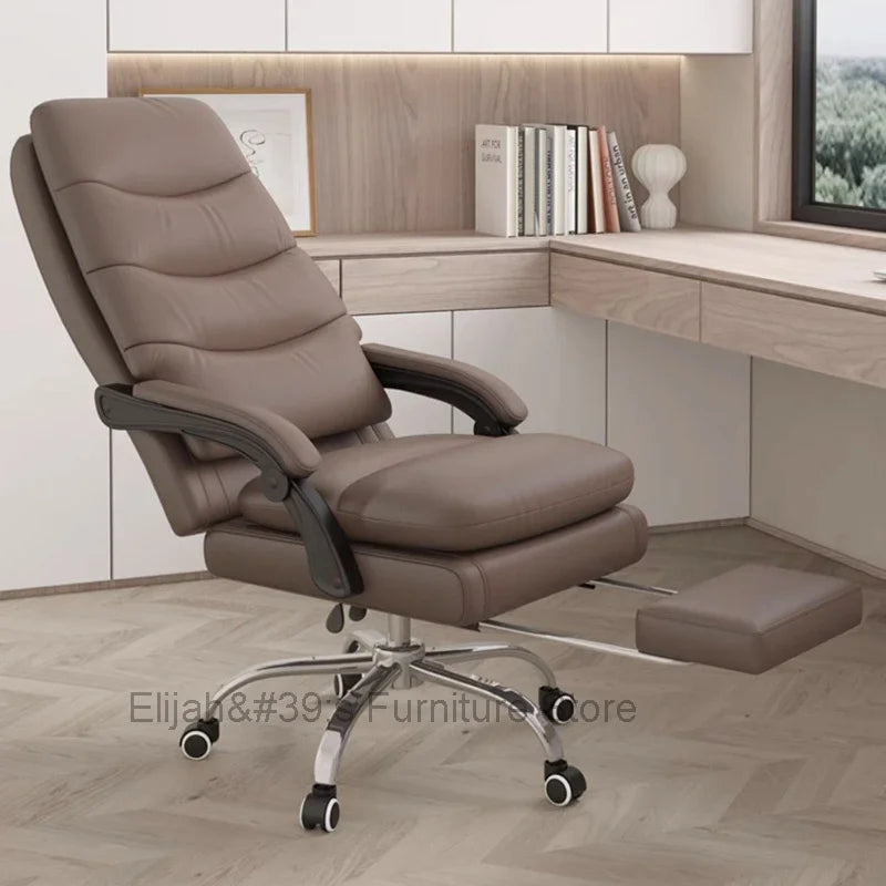 Waiting Unique Office Chairs Ergonomic Computer Comfortable Makeup Bedroom Chairs Stool Armrest Cadeira Escritorio Furnitures
