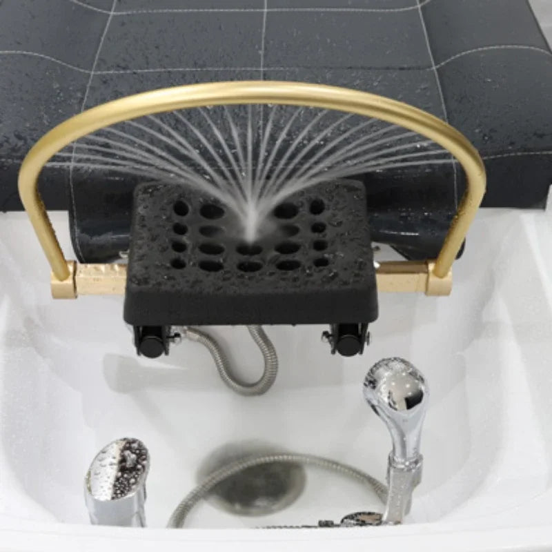 Shaving Chair Nail Spa Hair Washbasins Shampoo Bowl Sink Cosmetic Basin Massage Chairs Beauty Sandalye Cadeira Furniture JY50SC