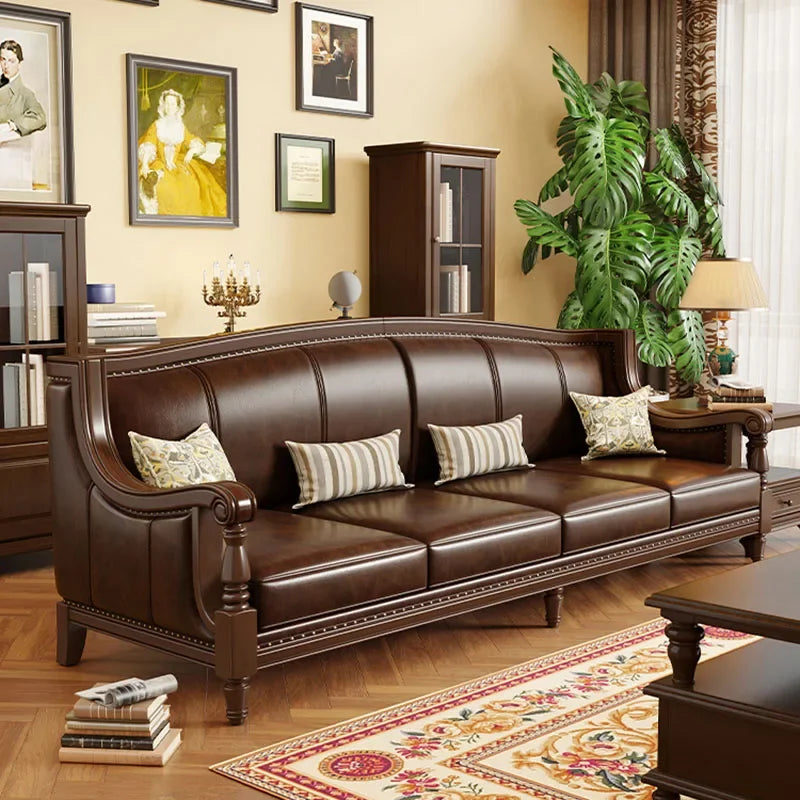 Garden Relaxing Sofas – Lazy Leather Recliner Couch and Love Seat