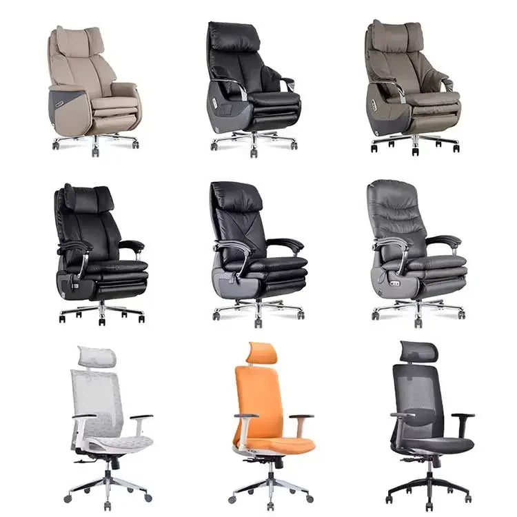 Manager office chair can lie flat manual chair boss lunch break Electric Reclinable Comfortable sedentary Business office seat