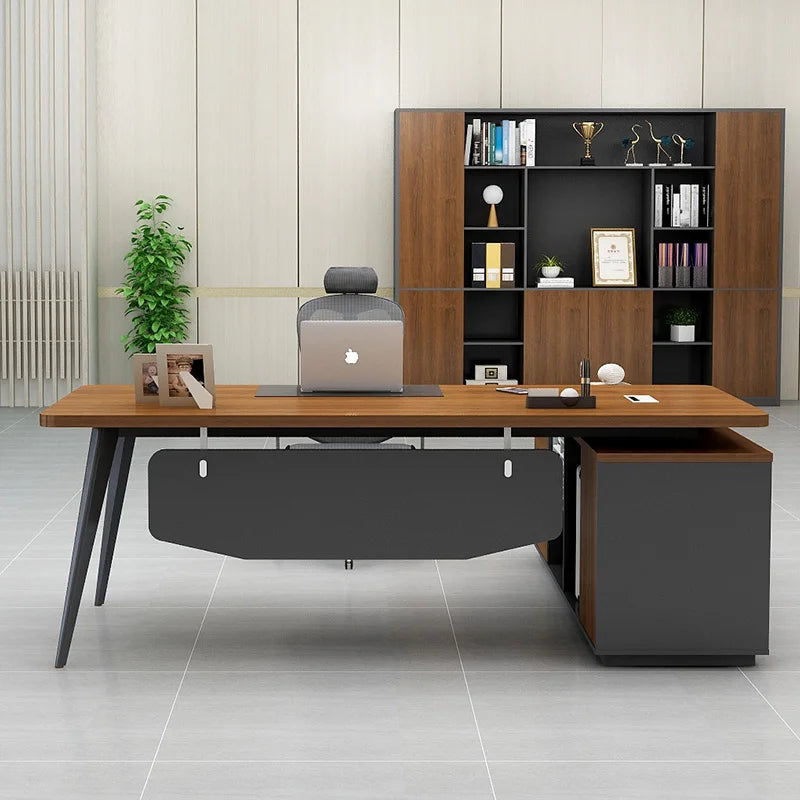 Desktop Luxury Desk Executive Office Shelf Drafting Table Standing Conference Shelves Dressers Vanity Makeup Escritorio Gaming