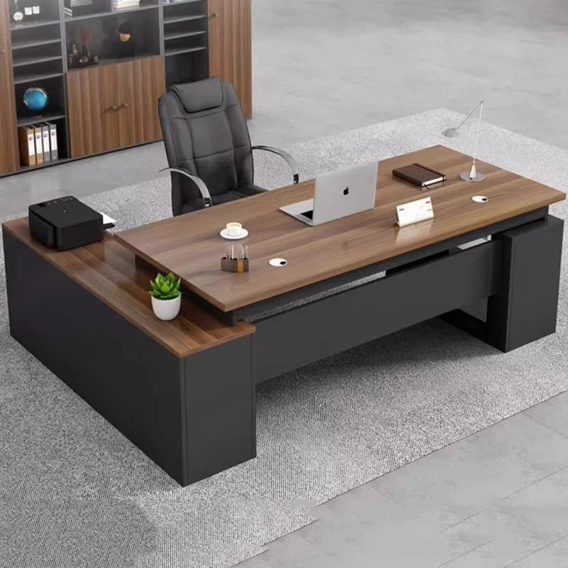 Office Computer Desk Desk with Drawers Luxury Room Desks for Study L-shape Desk Escritorio Para Oficina Office Furniture