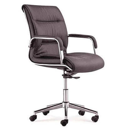 Custom luxury wooden high-back executive office chair
